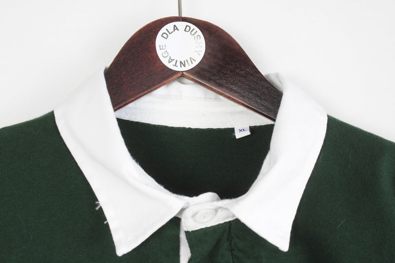 Vintage Heineken Rugby Shirt Medium / Large