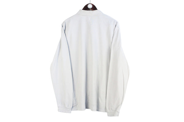 Vintage Lacoste Long Sleeve Polo T-Shirt XLarge