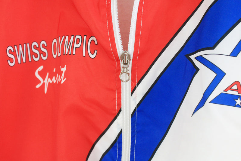 Vintage Swiss Team Atalnta 1996 USA Olympic Games Jacket Large