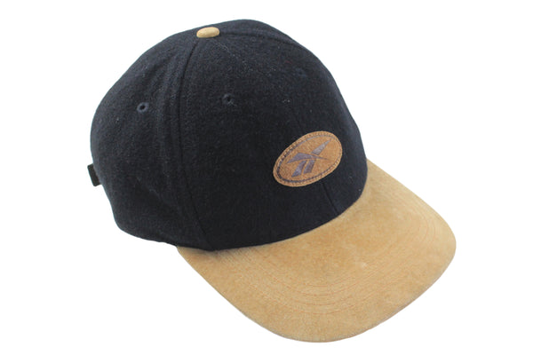 Vintage Reebok Cap wool hat 90s retro sport style classic cap