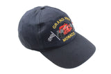 Vintage Grand Prix Monaco Cap navy blue big logo 90s retro baseball hat sport style Formula 1 GP F1 cap