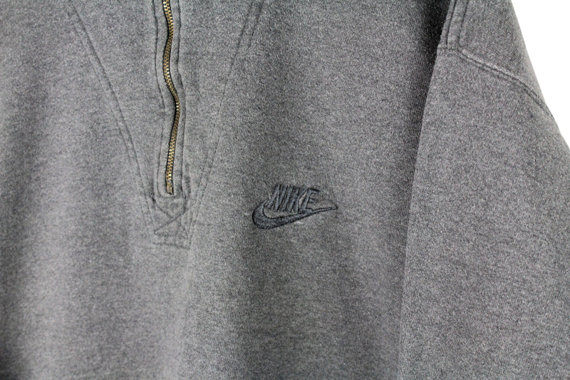 Vintage Nike Sweatshirt 1/4 Zip XLarge
