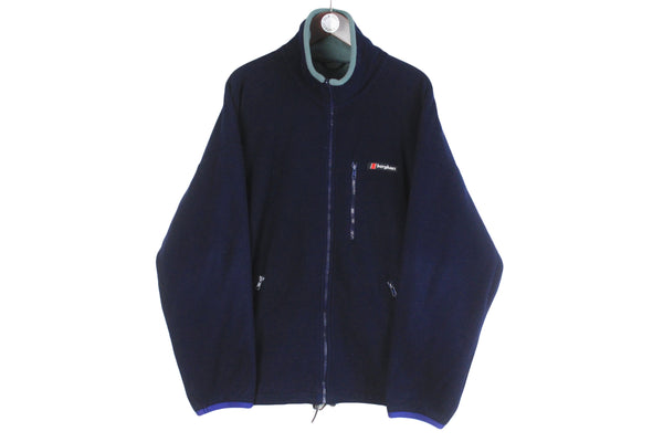 Vintage Berghaus Fleece Full Zip Large
