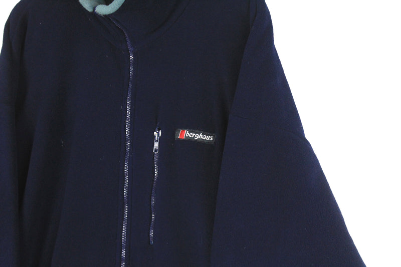 Vintage Berghaus Fleece Full Zip Large