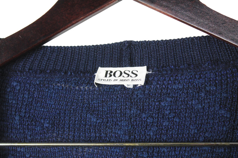 Vintage Hugo Boss Cardigan Sweater Medium