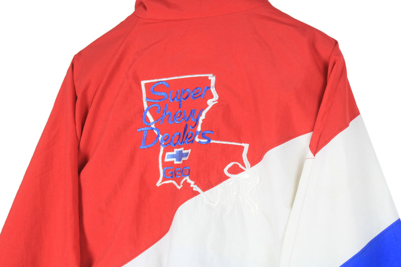 Vintage Chevrolet Louisiana USA "Super Chevy Dealers" Jacket Large