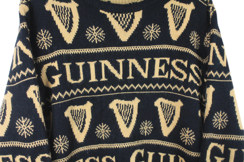 Vintage Guinness Sweater Large