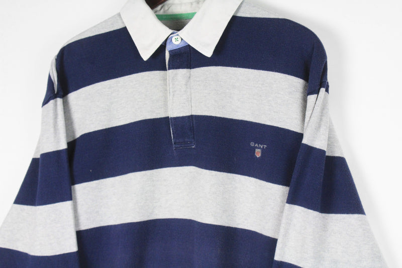 Vintage Gant Rugby Shirt XLarge