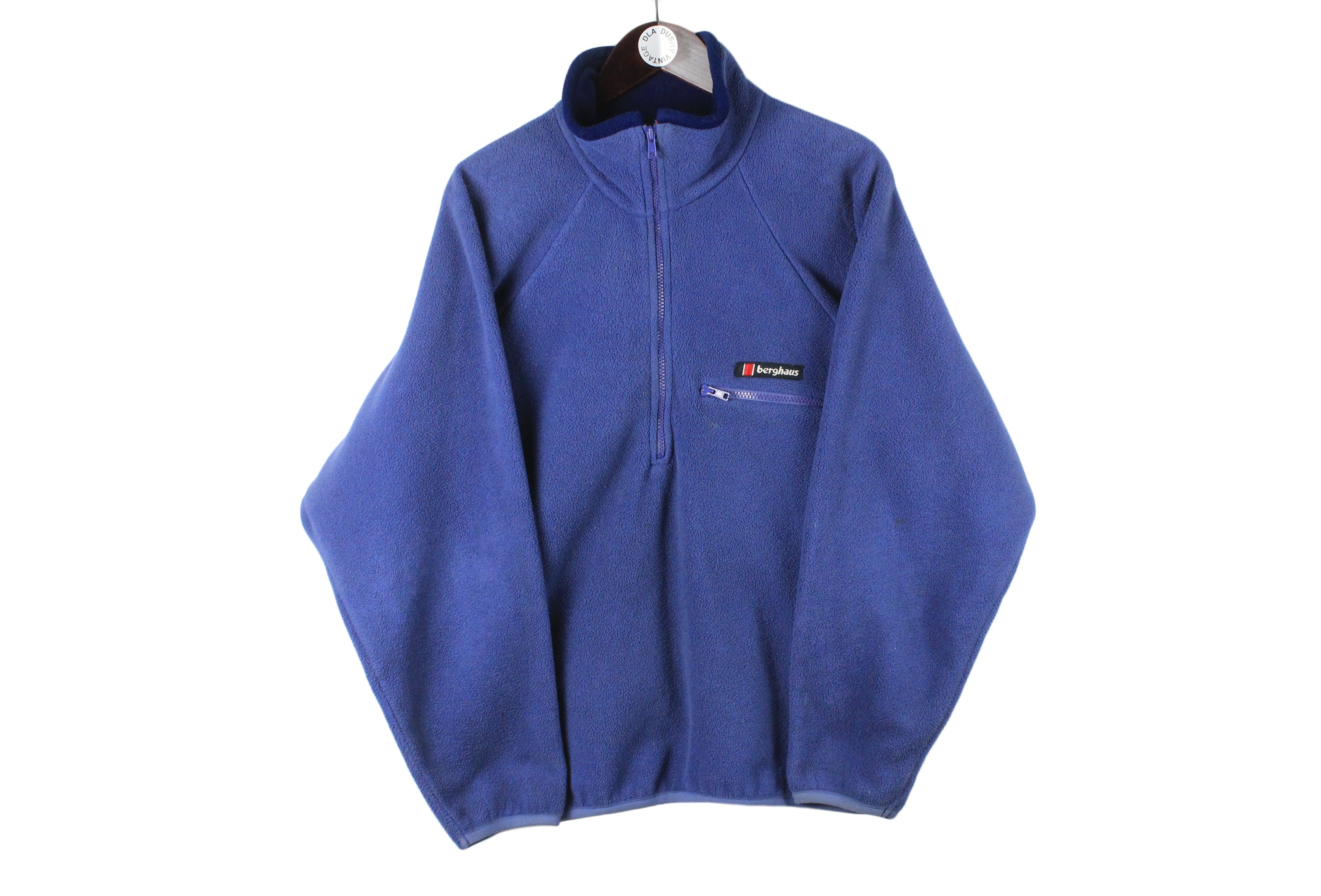 Vintage Berghaus Fleece Half Zip Large – dla dushy