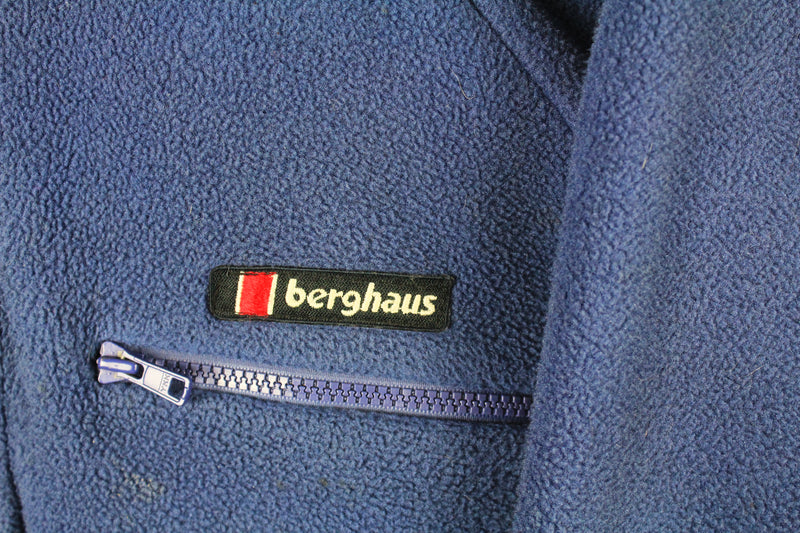 Vintage Berghaus Fleece Half Zip Large