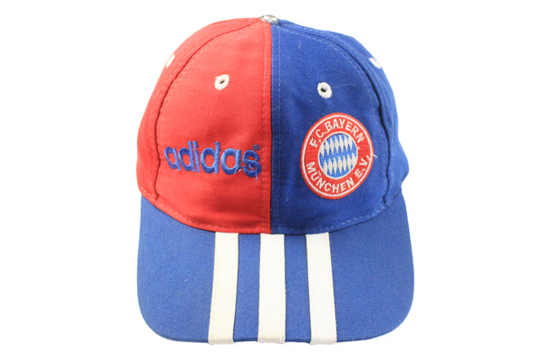 Vintage Adidas Bayern Munchen Cap Munich 90s Football retro sport style hat