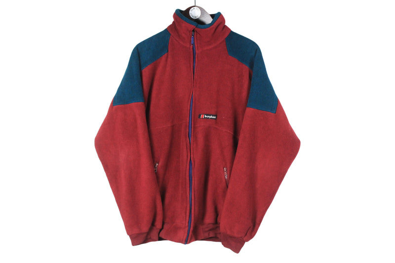 Vintage Berghaus Fleece Full Zip Medium