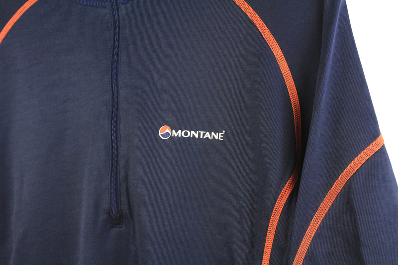 Montane Long Sleeve T-Shirt Trekking Half Zip Large / XLarge