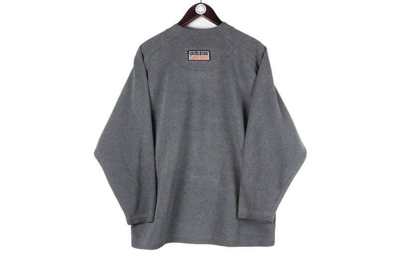 Vintage Adidas Streetball Sweatshirt 3/4 Sleeve Medium