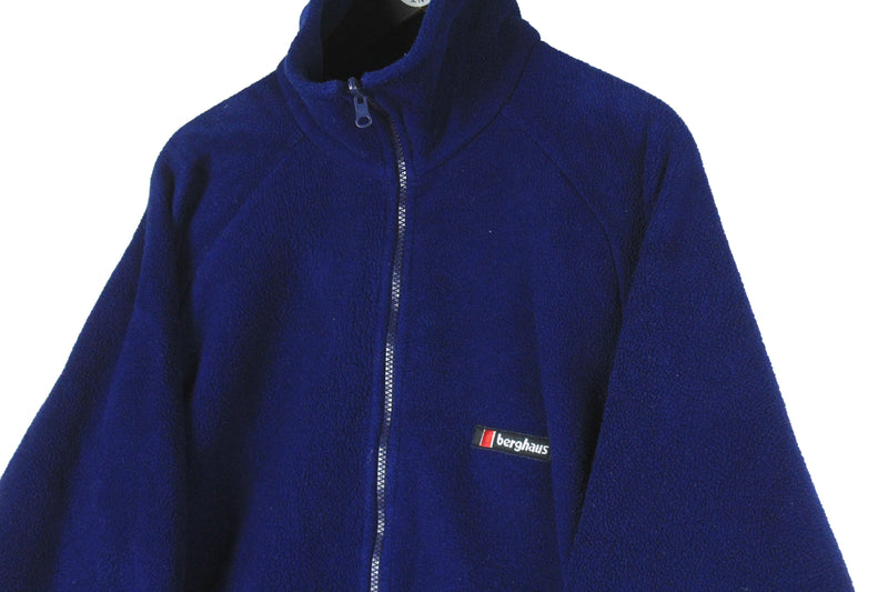 Vintage Berghaus Fleece Full Zip Large