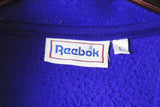 Vintage Reebok Sweatshirt Half Zip Large