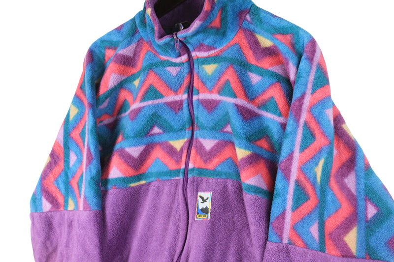 Vintage Salewa Fleece Full Zip Women's XLarge