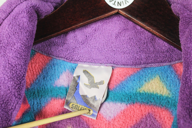 Vintage Salewa Fleece Full Zip Women's XLarge