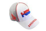 Vintage Honda HRC Cap white big logo 00s racing hat 