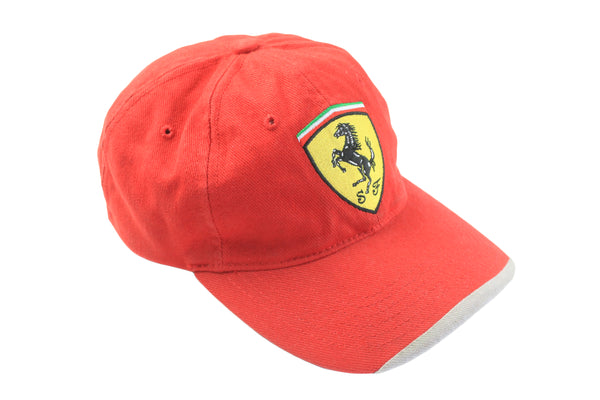 Vintage Ferrari Cap Michael Schumacher 90s retro F1 team Formula 1 racing cap