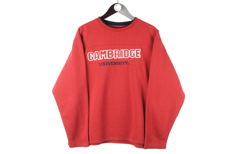 Vintage Cambridge University Sweatshirt Medium