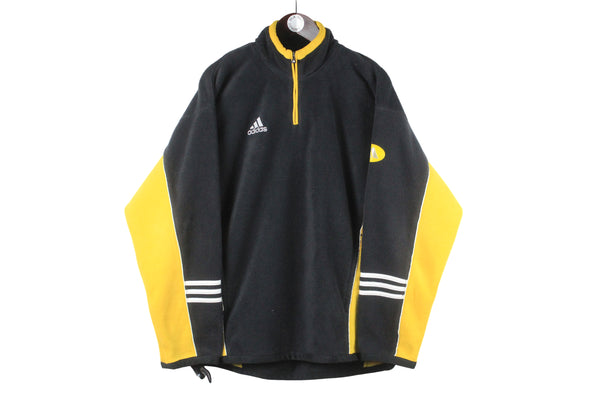 Vintage Adidas Fleece 1/4 Zip Large