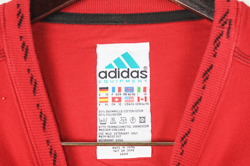 Vintage Adidas Equipment Sweatshirt XLarge