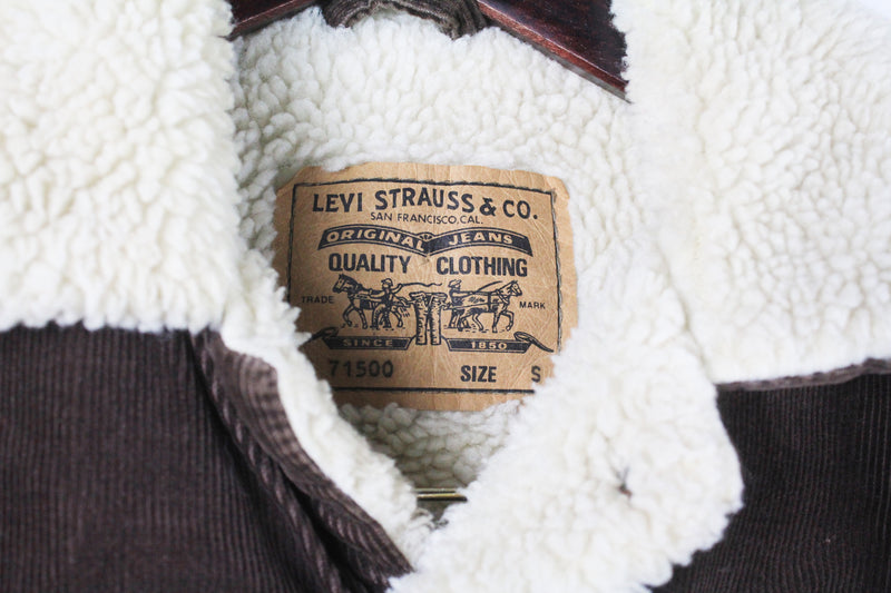 Vintage Levi’s Sherpa Corduroy Jacket Small