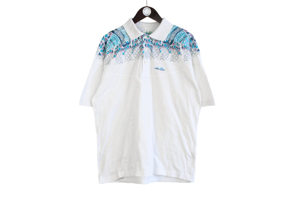 Vintage Ellesse Polo T-Shirt Large