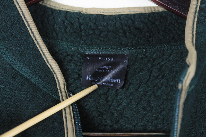 Vintage Helly Hansen Fleece Full Zip Medium