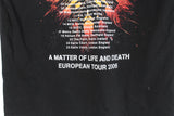 Vintage Iron Maiden "A Matter of Life and Death" 2006 Tour T-Shirt Medium