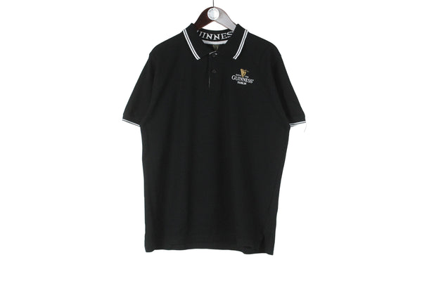Vintage Guinness Polo T-Shirt Large