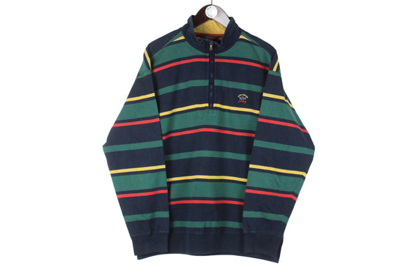Vintage Paul & Shark Sweatshirt 1/4 Zip XLarge