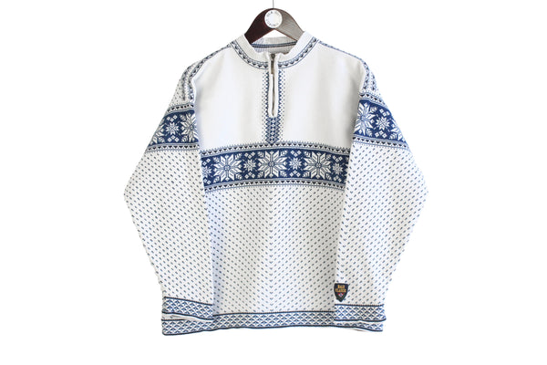 Vintage Dale of Norway Sweater 1/4 Zip Women's Medium
