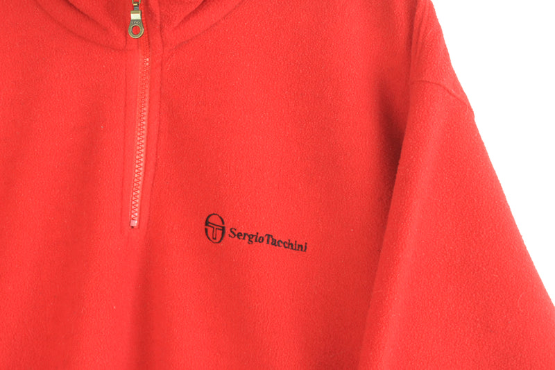 Vintage Sergio Tacchini Fleece 1/4 Zip Large