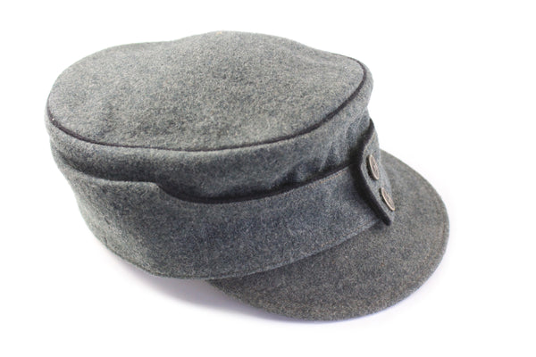 Vintage Swiss Army 1942 Hat wool gray 40s ww2 World War Era cap