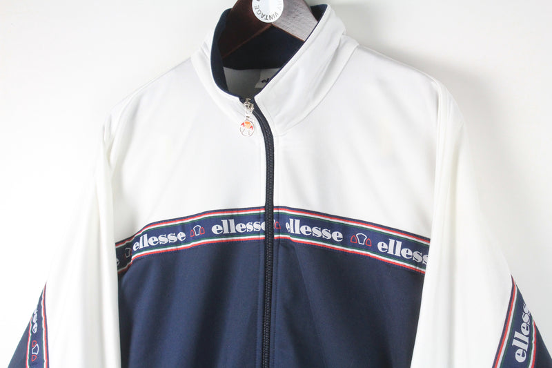 Vintage Ellesse Track Jacket XLarge