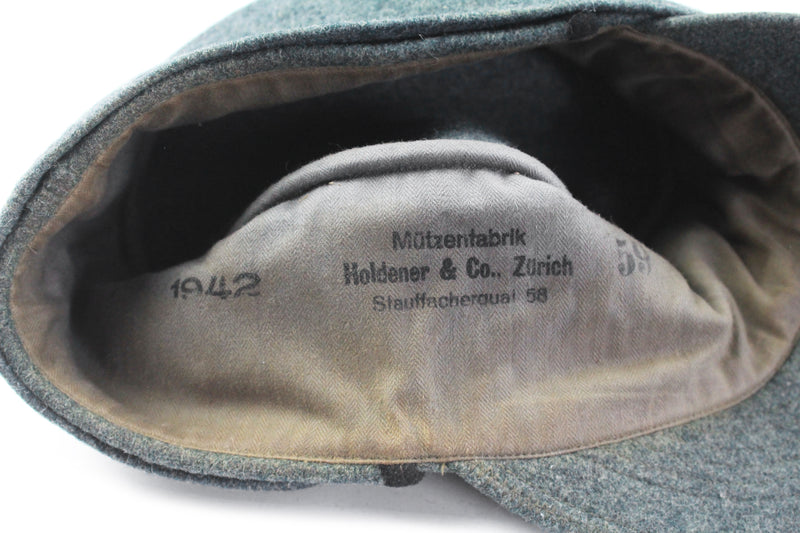 Vintage Swiss Army 1942 M36-M42 Hat