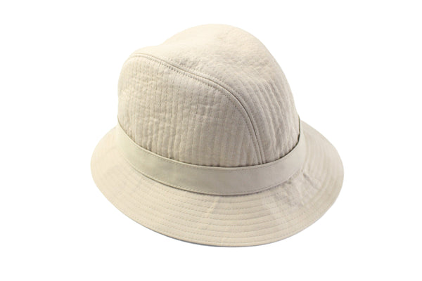 Vintage Burberrys Bucket Hat beige 90s retro classic made in England nova check sport hat fedora style
