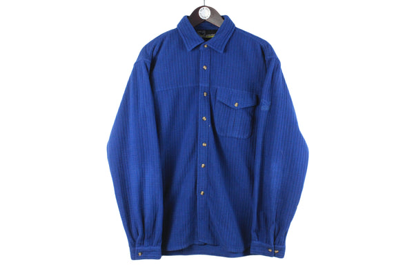 Vintage Salewa Fleece Shirt Large