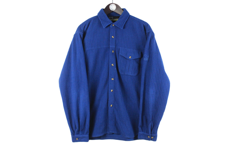 Vintage Salewa Fleece Shirt Large