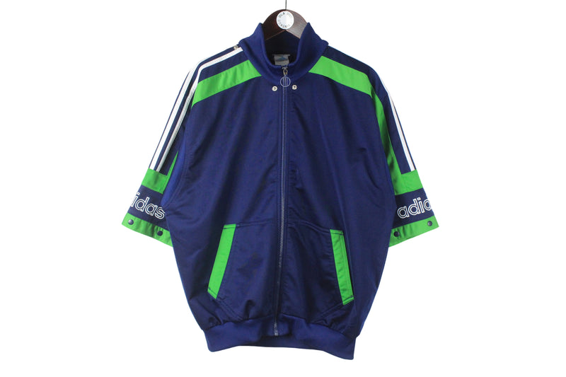 Vintage Adidas Half Sleeve Track Jacket Small