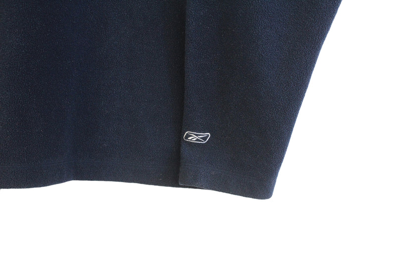 Vintage Reebok Fleece 1/4 Zip XLarge