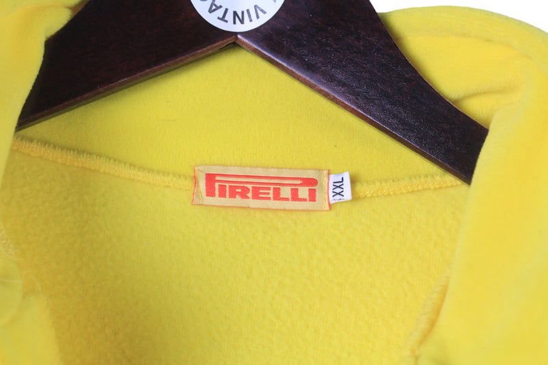 Vintage Pirelli Sweatshirt 1/4 Zip XXLarge