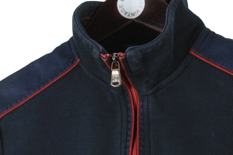 Vintage Paul & Shark Sweatshirt 1/4 Zip Large