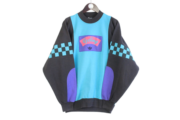 Vintage Adidas Cycling Take Off Sweatshirt Large