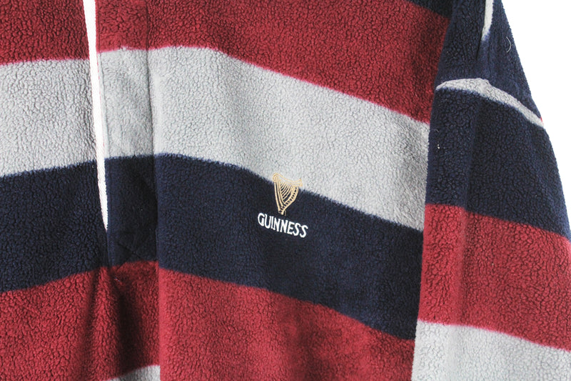 Vintage Guinness Fleece Rugby Shirt 4XLarge