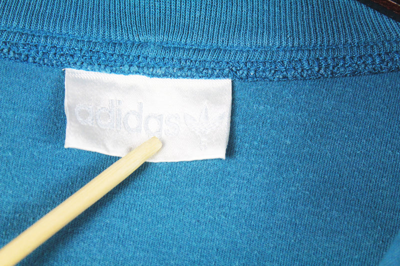 Vintage Adidas "Everlasting Physical" Sweatshirt 1/4 Zip Medium