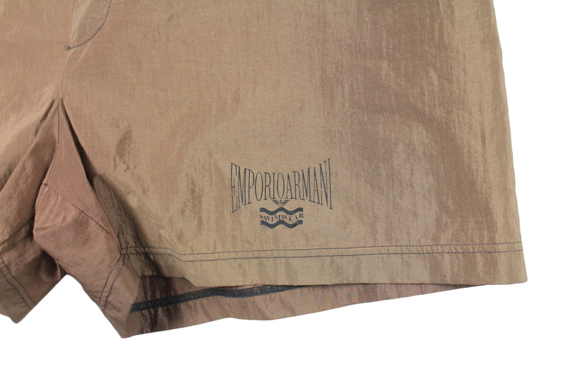 Vintage Emporio Armani Swimming Shorts XLarge