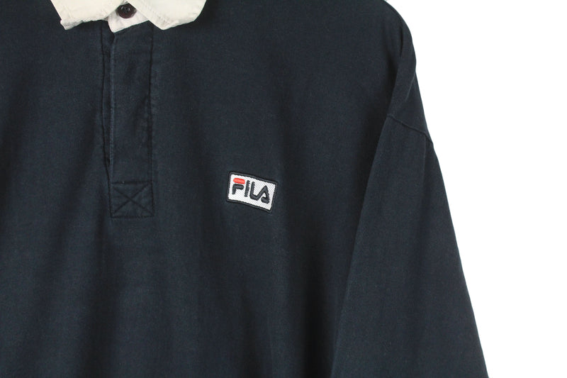 Vintage Fila Rugby Shirt Large